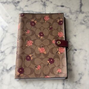 Floral Patterned Notebook with Snap Closure